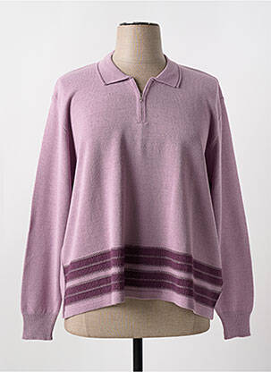 Pulover elasticitate mâneci lungi violet LAS CABRILLAS femeie