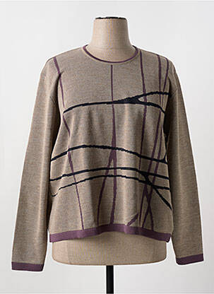 Pulover bej OMC femeie