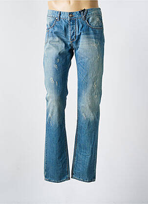 Blugi cu croială slim albastru SIXTH JUNE bărbat