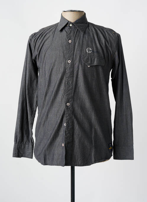 Cămașă cu mâneci lungi gri THALASSA bărbat