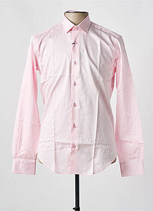 Cămașă cu mâneci lungi roz COTTON PARK bărbat