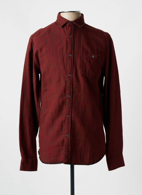 Cămașă cu mâneci lungi maro TIBET bărbat