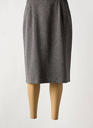 Fustă midi gri ENRICH'S FASHION femeie