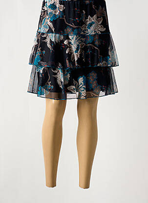 Fustă scurtă negru THEL ELEGANCE femeie