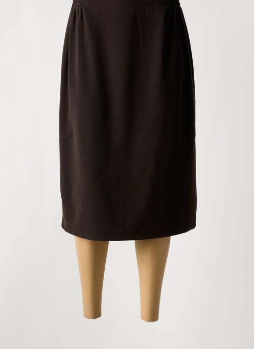 Fustă midi maro IMPULSION femeie