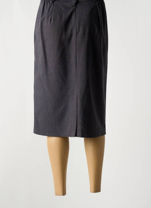 Fustă midi gri PLURIELLES femeie