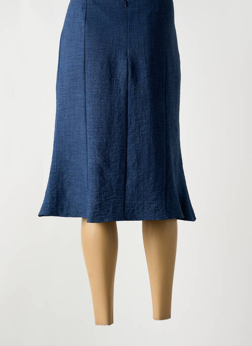 Fustă midi albastru OMC femeie