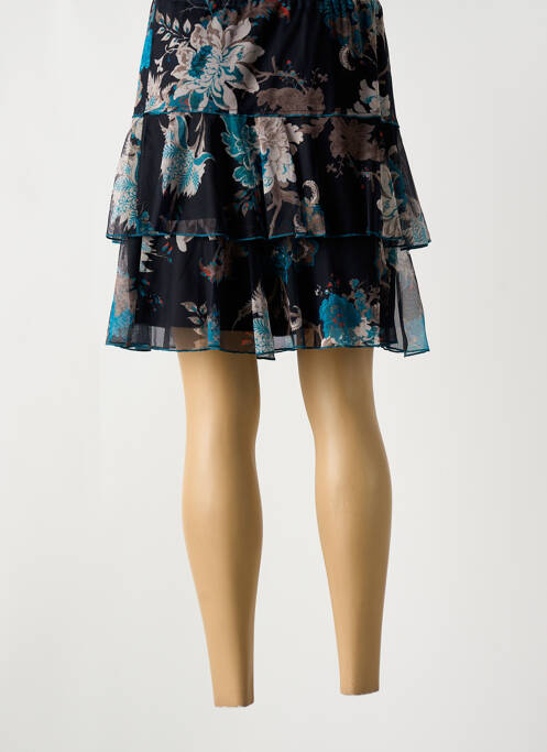 Fustă scurtă negru THEL ELEGANCE femeie