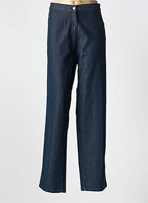 Blugi cu croială dreaptă albastru LMA femeie