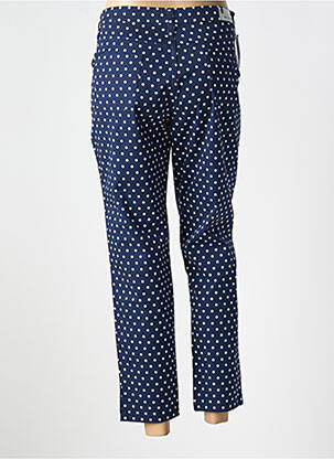 Pantalon 7/8 țesătură poplin mărime normală albastru WALTRON femeie