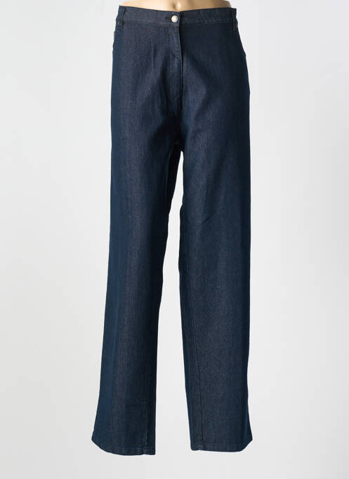 Blugi cu croială dreaptă albastru LMA femeie