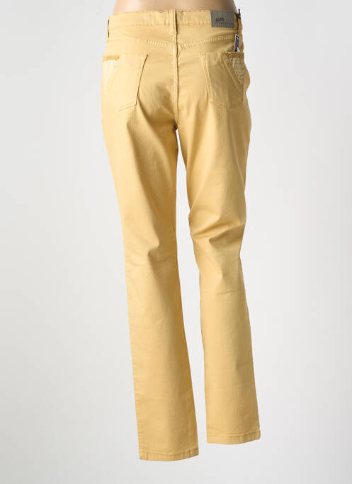 Pantalon slim galben WALTRON femeie