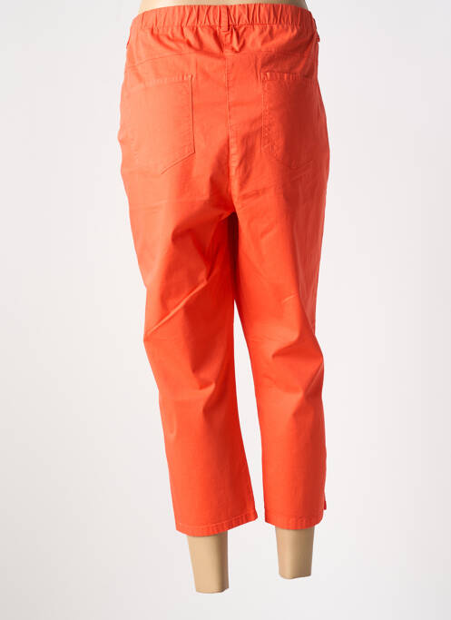 Pantalon trei sferturi portocaliu IMPULSION femeie