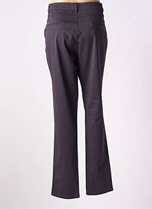 Pantalon chino țesătură poplin mărime normală violet TBS femeie