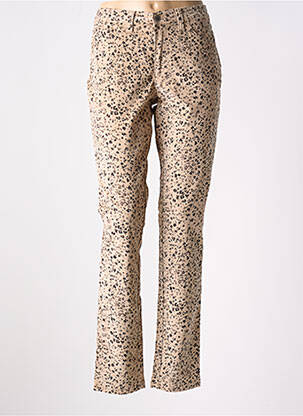 Pantalon slim bej WALTRON femeie