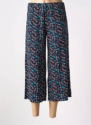 Pantalon trei sferturi elasticitate albastru LCDN femeie