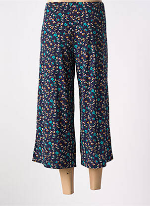 Pantalon trei sferturi elasticitate albastru LCDN femeie