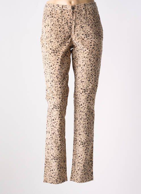 Pantalon slim bej WALTRON femeie