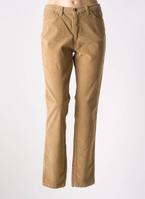 Pantalon slim bej WALTRON femeie