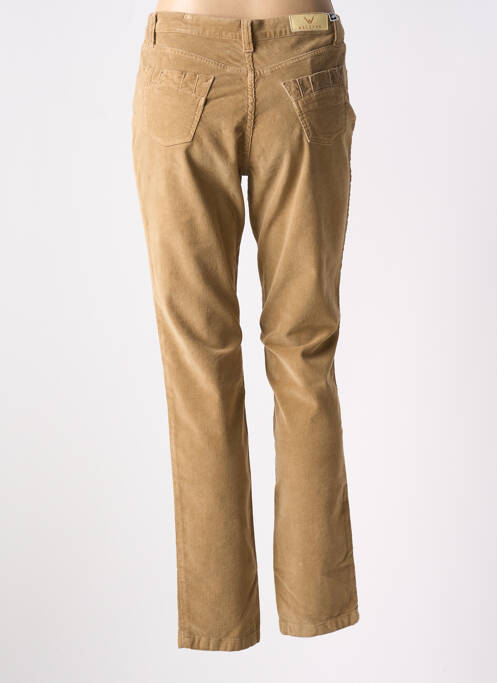 Pantalon slim bej WALTRON femeie