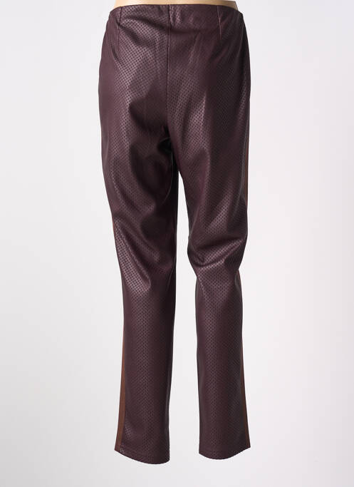 Pantalon slim maro IMPULSION femeie