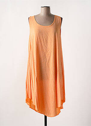 Rochie scurtă portocaliu LA PETITE NÎMOISE femeie