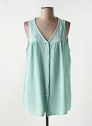 Top verde LA PETITE NÎMOISE femeie