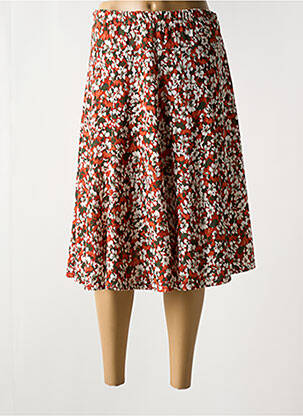 Fustă midi roșu VETI STYLE femeie