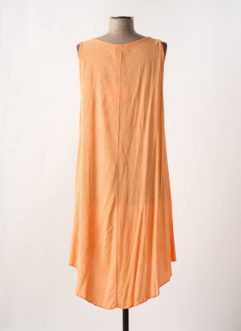 Rochie scurtă portocaliu LA PETITE NÎMOISE femeie