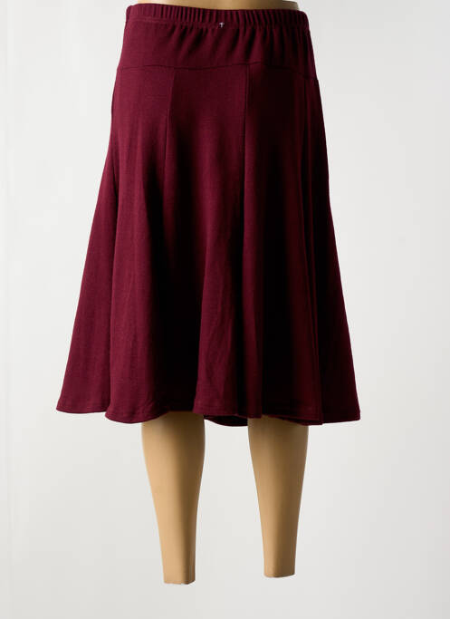 Fustă midi roșu VETI STYLE femeie