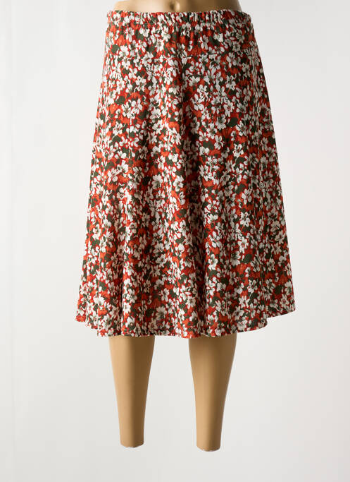 Fustă midi roșu VETI STYLE femeie