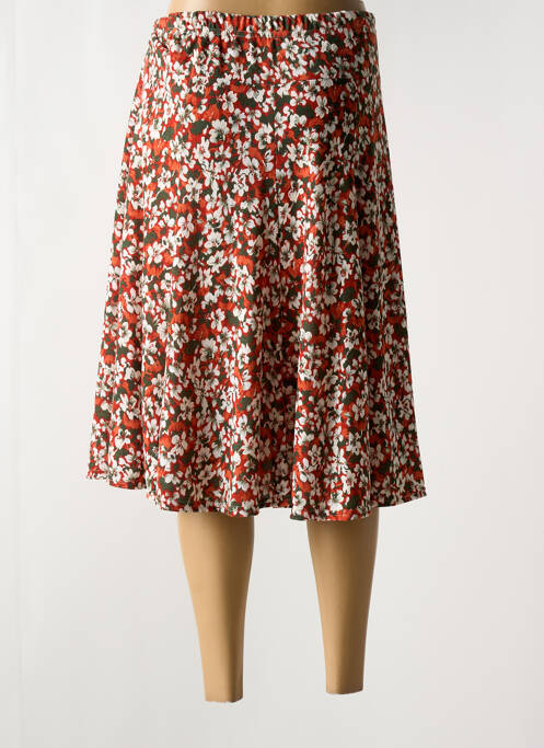 Fustă midi roșu VETI STYLE femeie