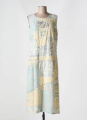 Rochie midi galben JAC JAC femeie