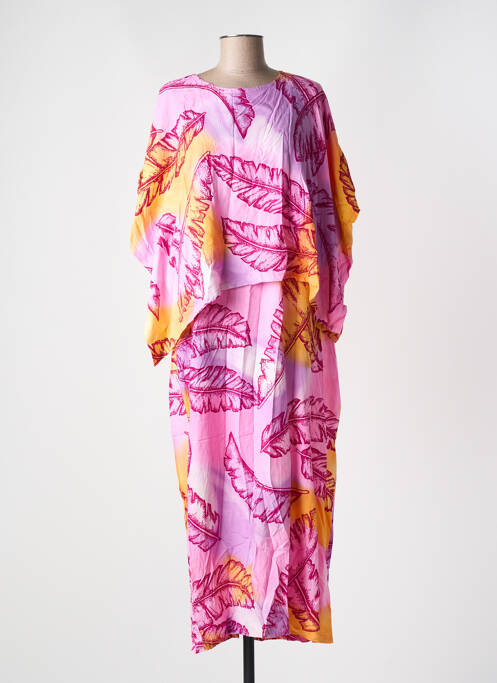 Rochie lungă roz GARUDA GARUZO femeie