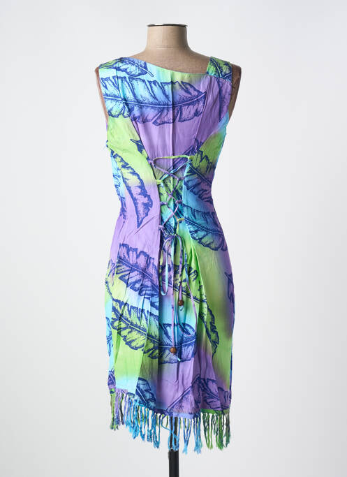 Rochie midi albastru GARUDA GARUZO femeie