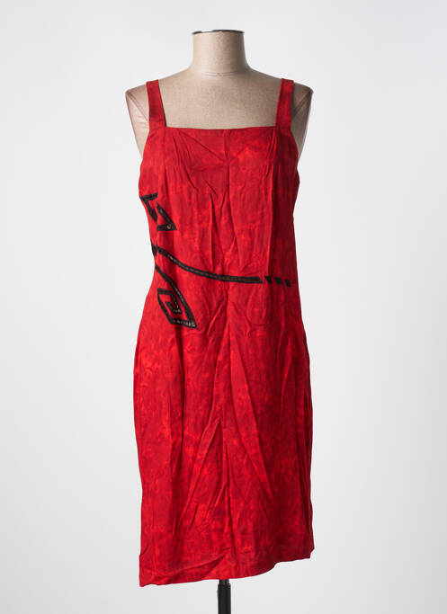 Rochie midi roșu GARUDA GARUZO femeie