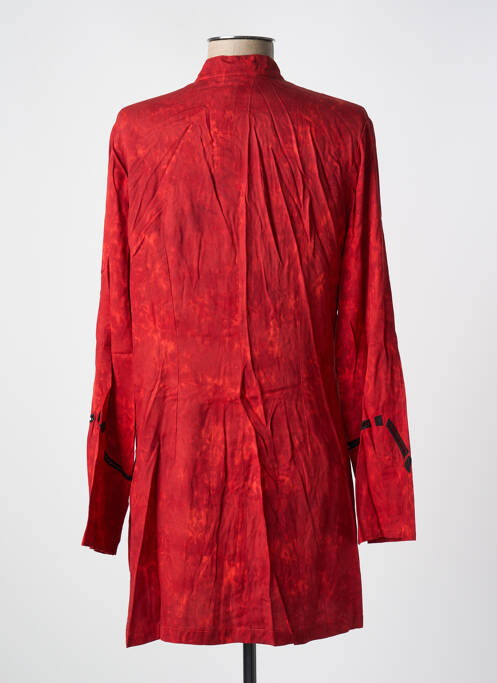 Tunică mâneci lungi roșu GARUDA GARUZO femeie