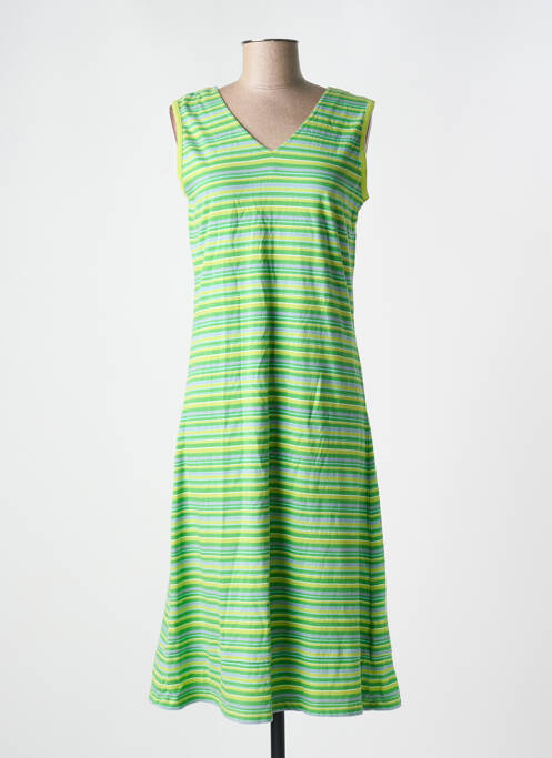 Rochie midi verde LES MARINS DE JAC JAC femeie