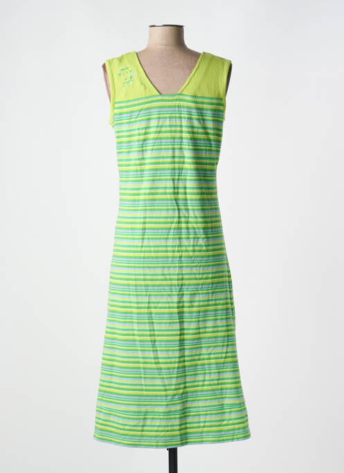 Rochie midi verde LES MARINS DE JAC JAC femeie