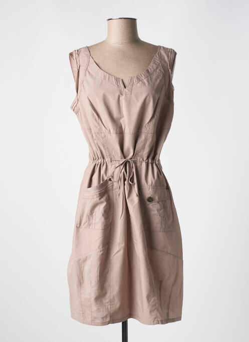 Rochie midi maro JAC JAC femeie