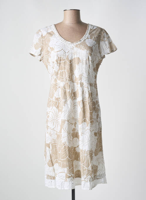 Rochie midi bej JAC JAC femeie