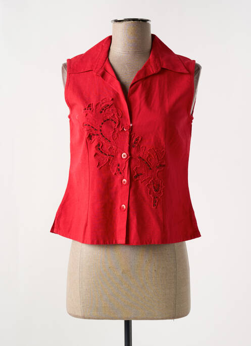 Vestă fără mâneci roșu JAC JAC femeie