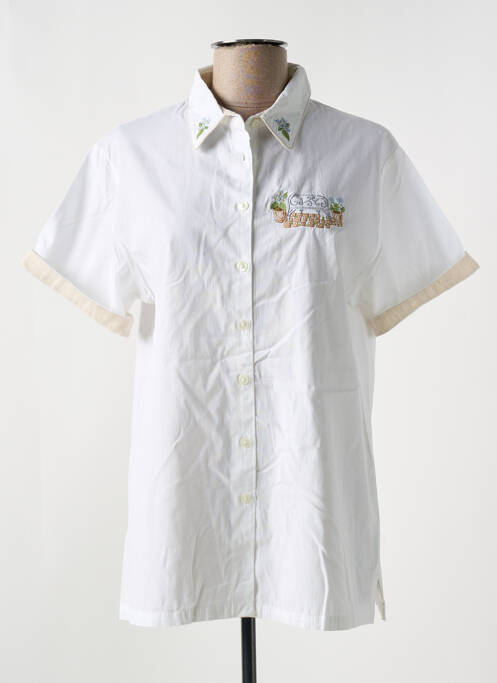 Cămașă mâneci scurte mâneci scurte alb JAC JAC femme