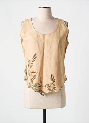 Top bej GARUDA GARUZO femeie