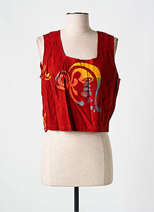 Top roșu GARUDA GARUZO femeie