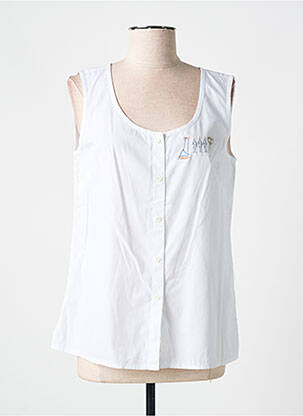 Cămașă alb LES MARINS DE JAC JAC femeie