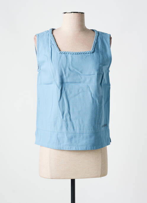 Top albastru LES MARINS DE JAC JAC femeie