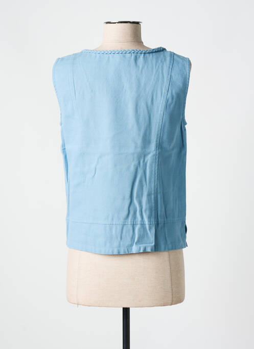 Top albastru LES MARINS DE JAC JAC femeie