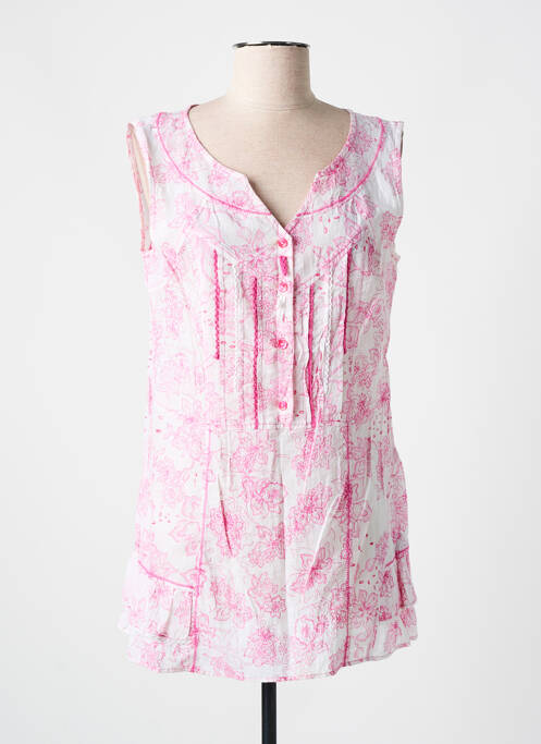 Tunică fără mâneci roz JAC JAC femeie