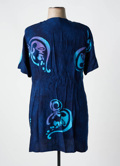 Tunică mâneci scurte albastru GARUDA GARUZO femeie